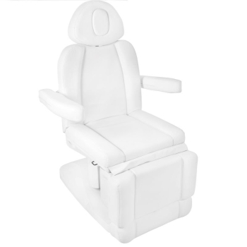 ActivShop FOTEL KOSMETYCZNY ELEKTR. AZZURRO 708A 4 SILN. BIAŁY